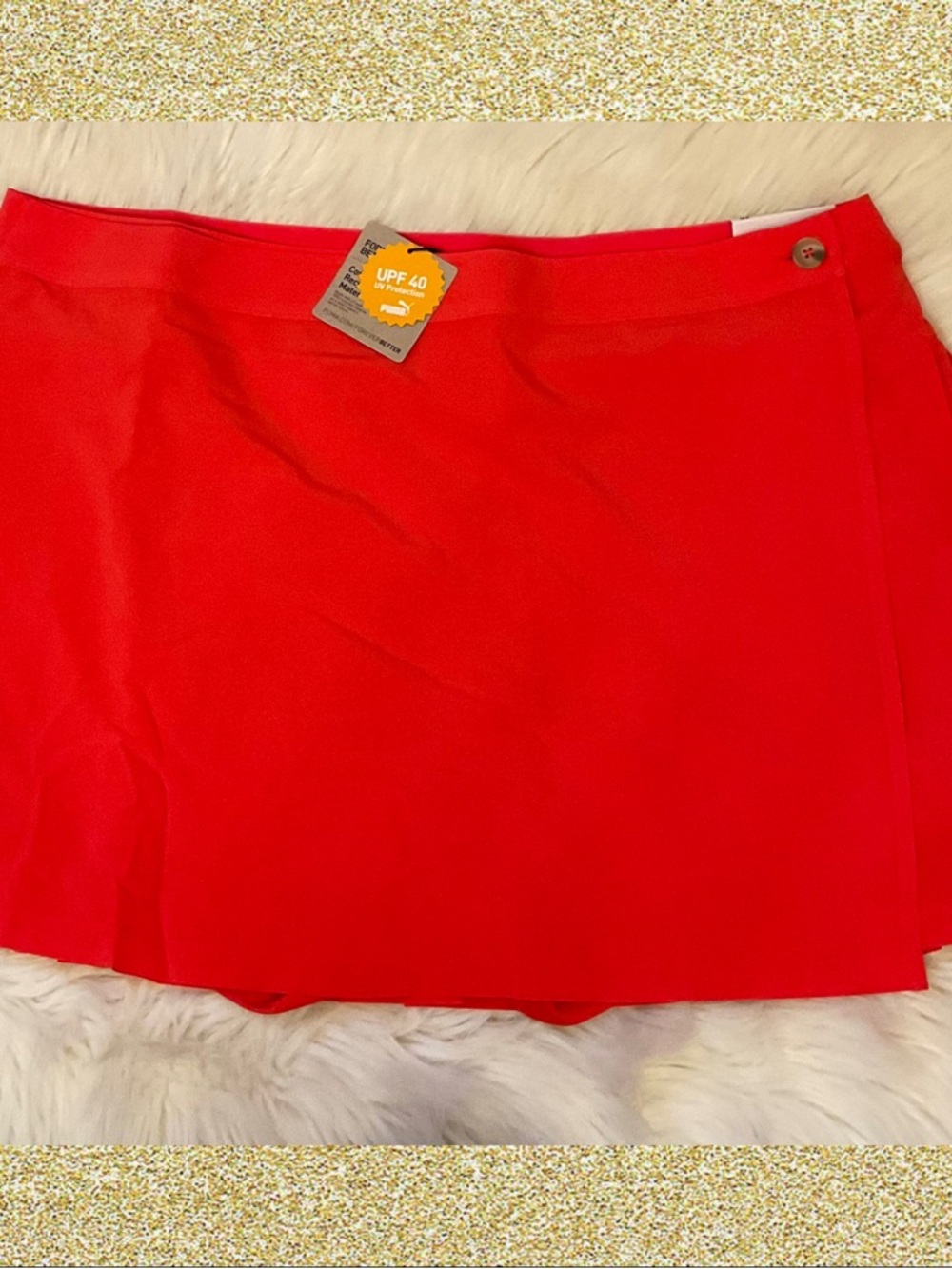 Puma Resort Wrap Skirt - NWT - Size XXL - Active Red